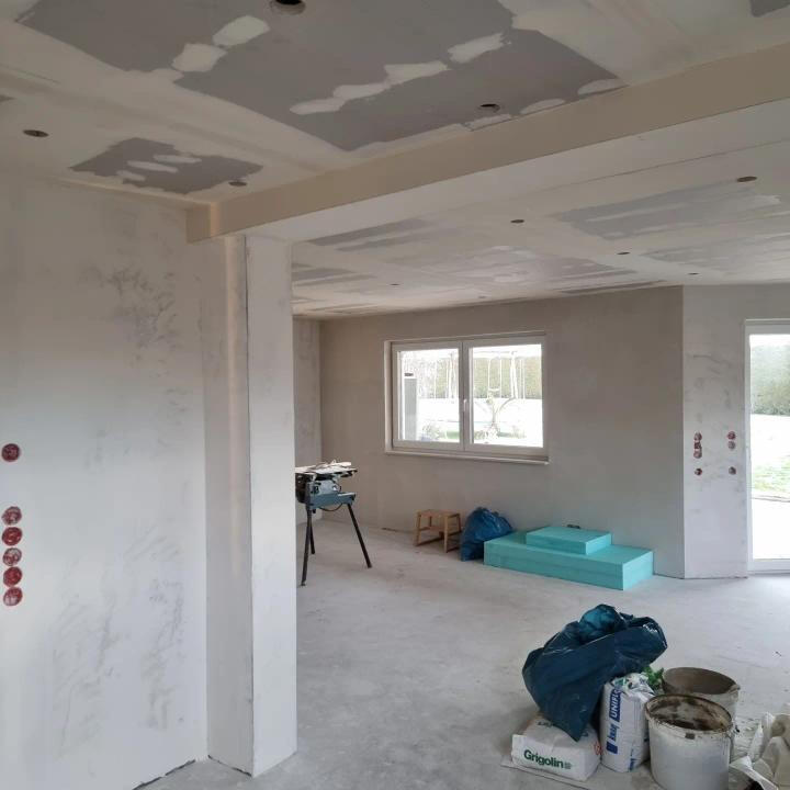 Experten-Team bei Neubauarbeiten in Tettnang.